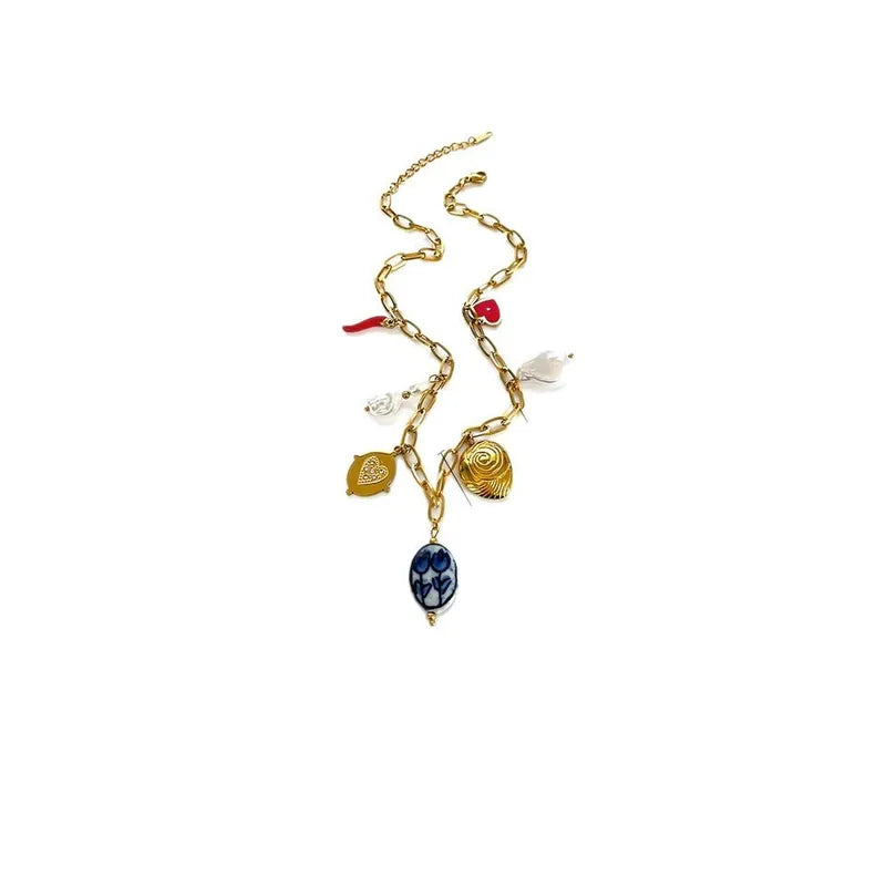 Multi Charms Necklace