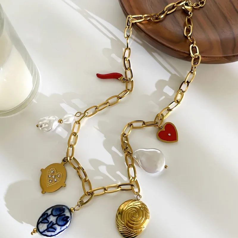 Multi Charms Necklace