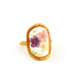 Golden Garden Bloom Ring | Gold Floral Bloom Statement Ring