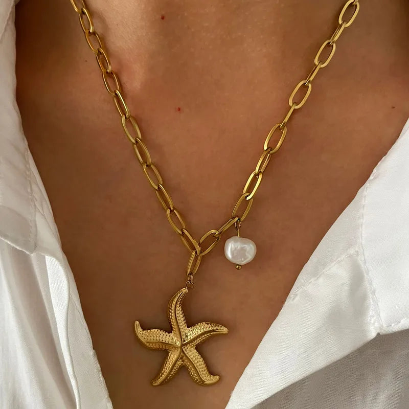 Marine Style Classic Pendant Necklace