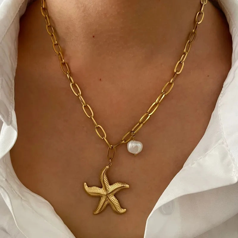 Marine Style Classic Pendant Necklace