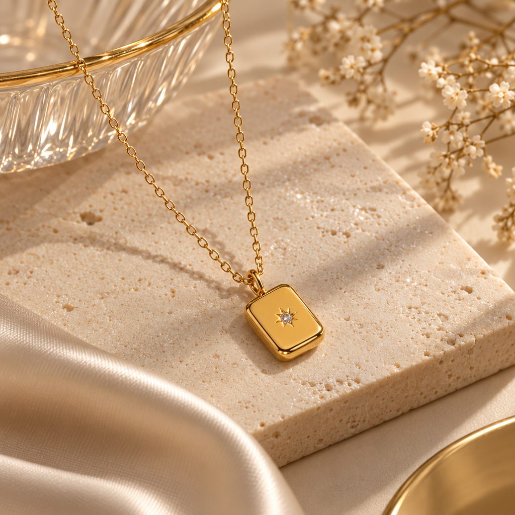 Celeste Star Pendant Necklace | Waterproof Gold Jewellery Australia