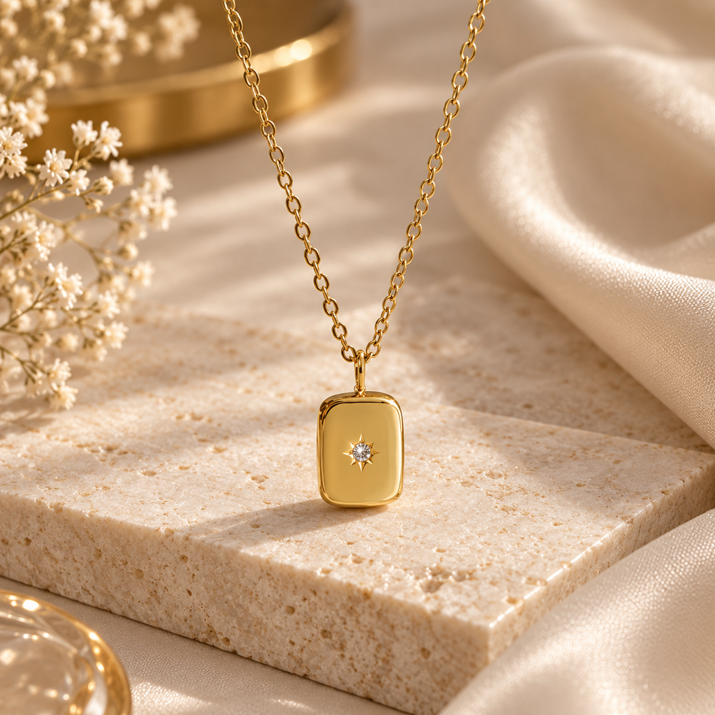 Celeste Star Pendant Necklace | Waterproof Gold Jewellery Australia