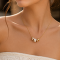Celestia Charm Necklace | Waterproof Gold Charm Necklace | Aurelia Co Australia