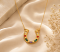 Fortuna Horseshoe Necklace – Gold | Waterproof Gold Necklace | Aurelia Co Australia
