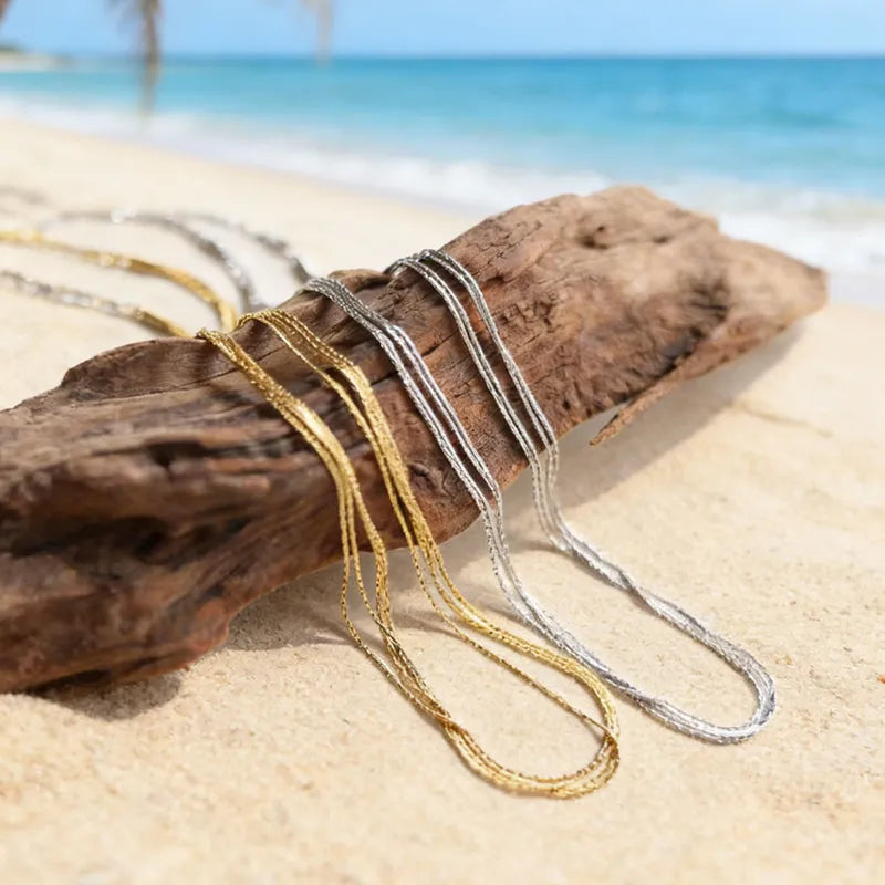 Multi layer Chains Necklace