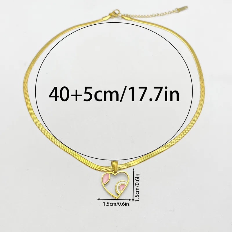 Heart Shaped Pendant Necklace