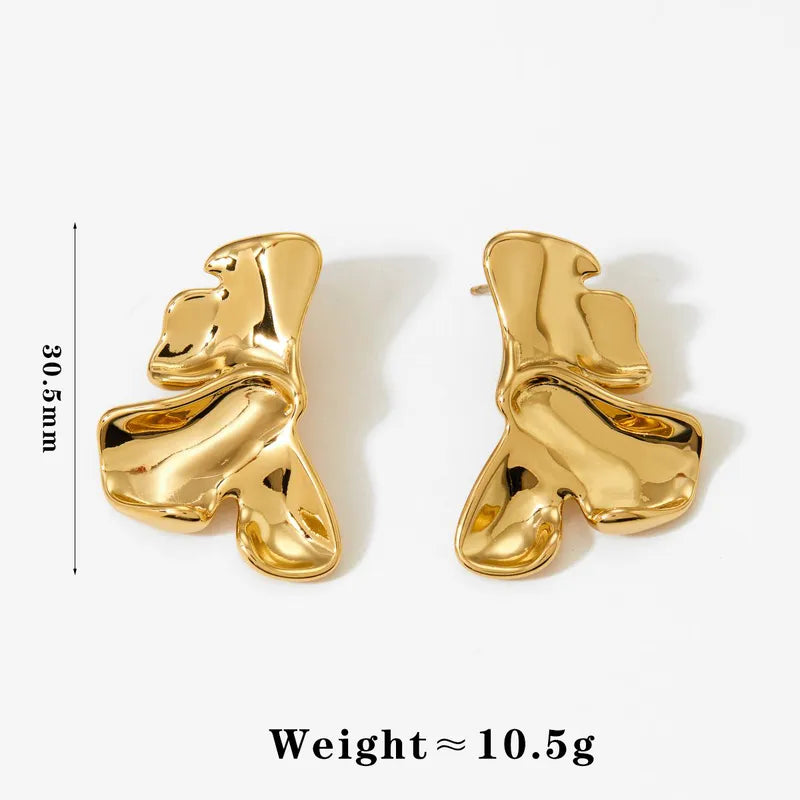 Gold Elegant Earrings
