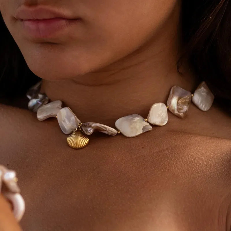 Marine Style Pendant-Necklace
