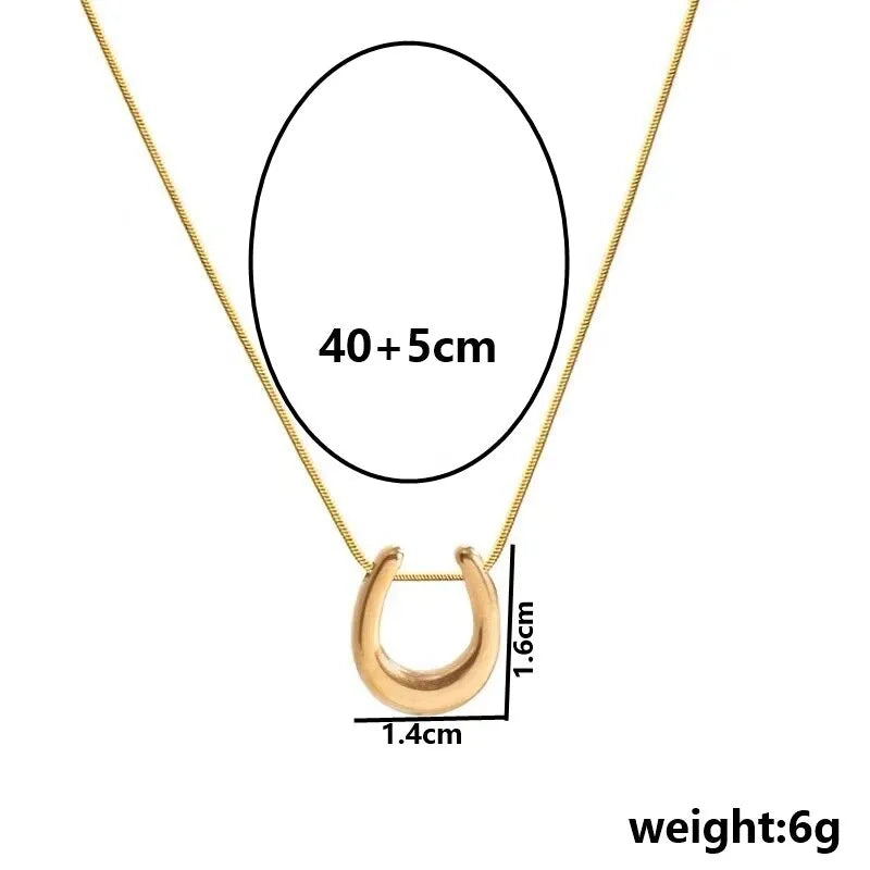 Gold Plated Bridal Pendant Necklace