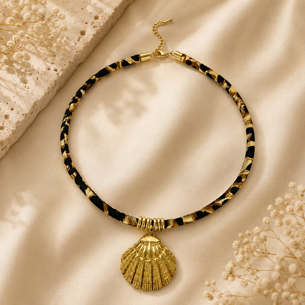 Vintage Style Classic Nylon Pendant Necklace | Waterproof | Aurelia Co.