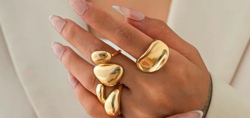 Geometry rings Tarnish-free