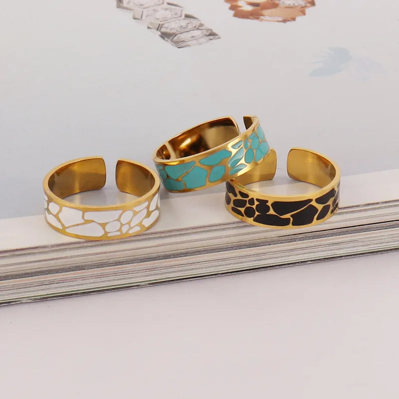 Zebra Ocean Open Ring
