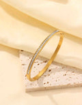 Aurora Crystal Gold Bracelet – Waterproof & Tarnish Resistant Bracelet