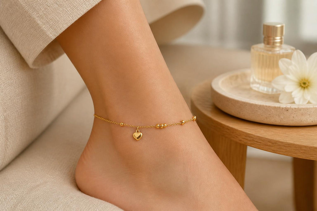 Golden Glow Anklet